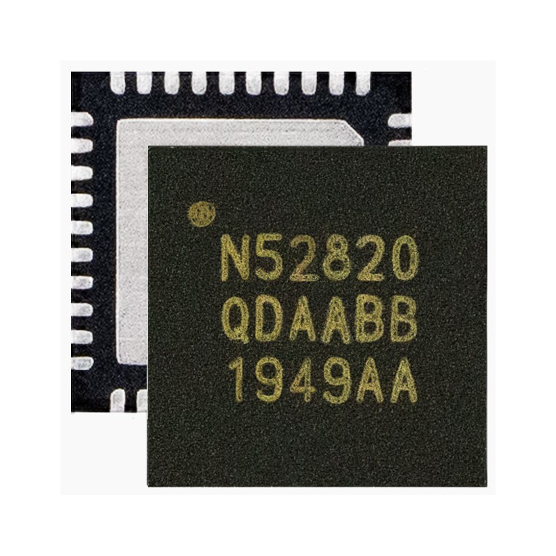 1 pcs : NRF52820-QDAA-D-R - IC RF TXRX+MCU 802.15.4 40QFN