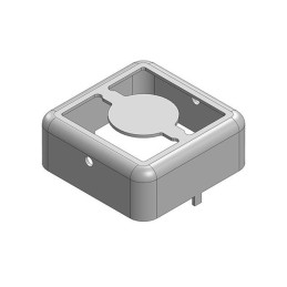 1 pcs : MS130-10F-NS - RF SHIELD 0.512'X0.512' SOLDER