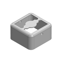 1 pcs : MS110-20F-NS - RF SHIELD 0.433'X0.433' SOLDER