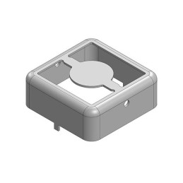 1 pcs : MS135-20F-NS - RF SHIELD 0.531'X0.531' SOLDER