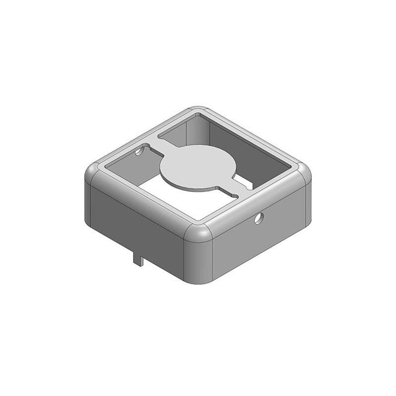 1 pcs : MS135-20F-NS - RF SHIELD 0.531'X0.531' SOLDER