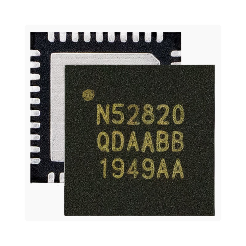 1 pcs : NRF52820-QDAA-D-R7 - IC RF TXRX+MCU 802.15.4 40QFN