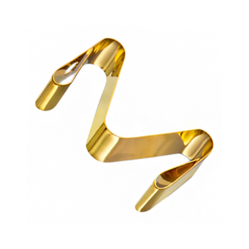 1 pcs : 331061603010 - RFI SHLD FINGER BECU GOLD SOLDER