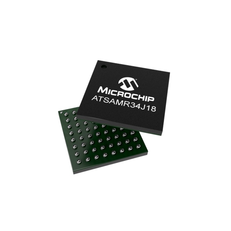 1 pcs : ATSAMR35J18BT-I/7JX - IC RF TXRX+MCU 802.15.4 64TFBGA