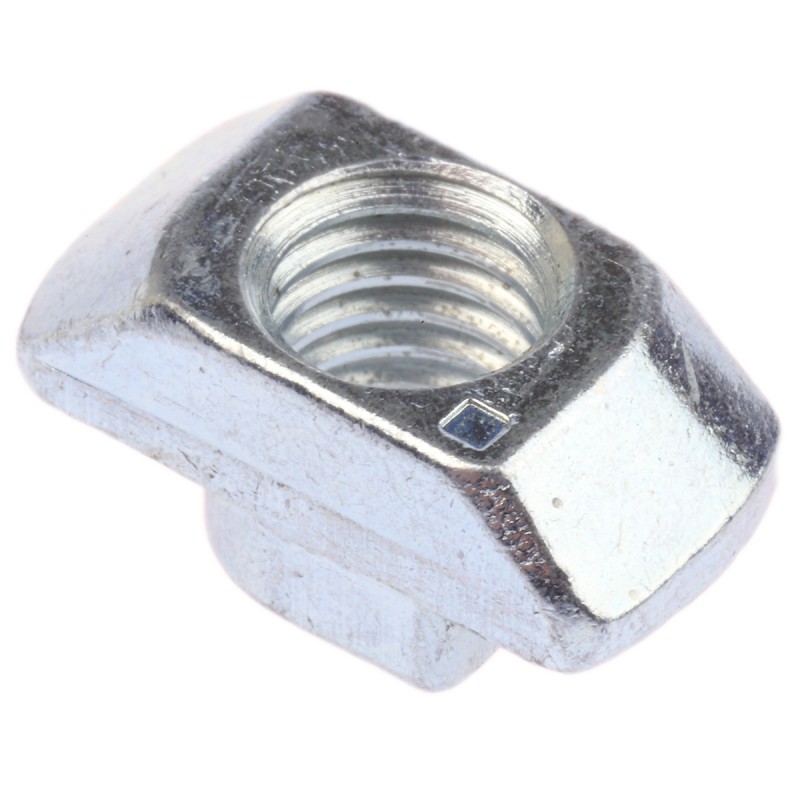 1 Bag of 10 - Bosch Rexroth M8 T-Slot Nut Connecting Component, Strut Profile 40 mm, 45 mm, 50 mm, 60 mm, Groove Size 10mm