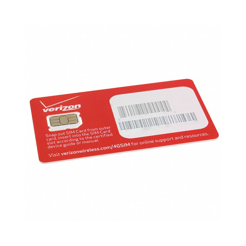 1 pcs : NL-SIM-COM - SIM 4G VERIZON 3FF