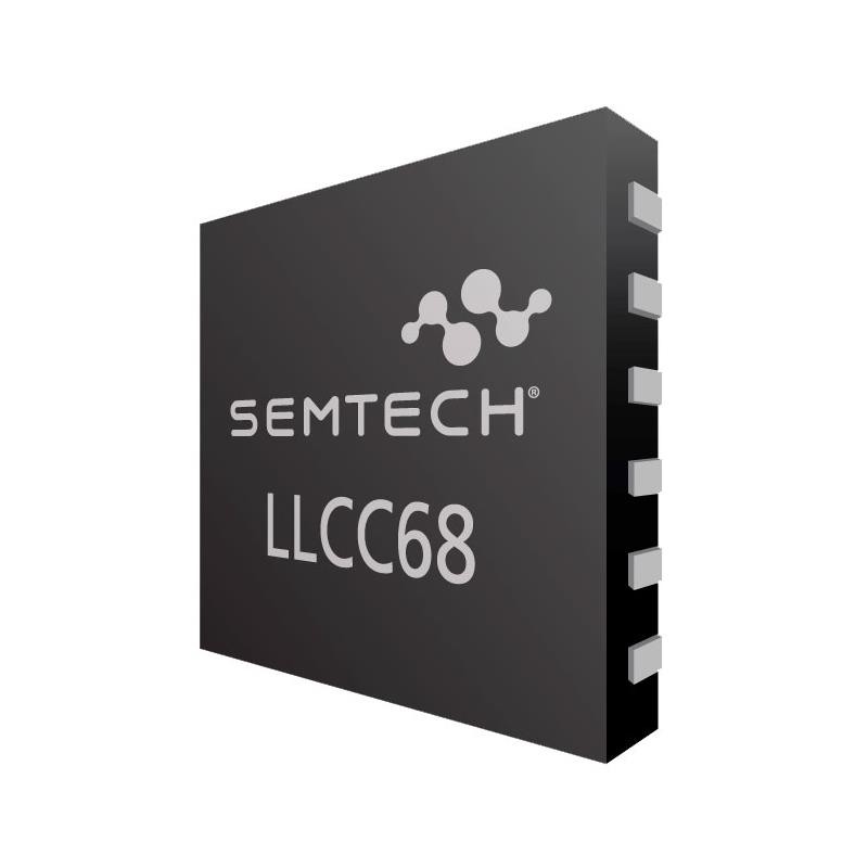 1 pcs : LLCC68IMLTRT - IC RF TXRX+MCU 802.15.4 24QFN