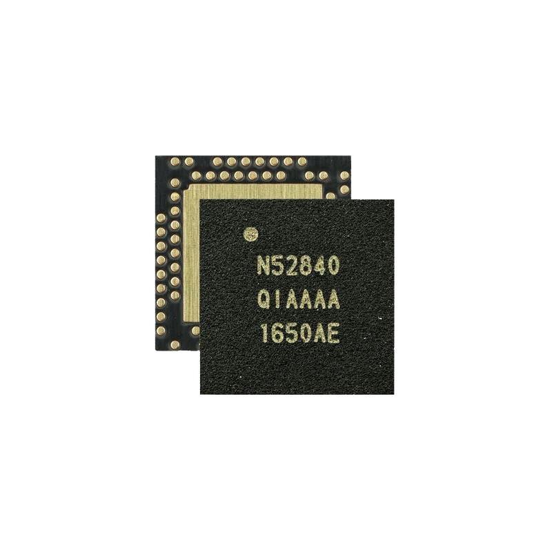 1 pcs : NRF52840-QFAA-F-R - IC RF TXRX+MCU 802.15.4 48QFN