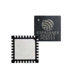 1 pcs : ESP8266EX - IC RF TXRX+MCU WIFI 32QFN