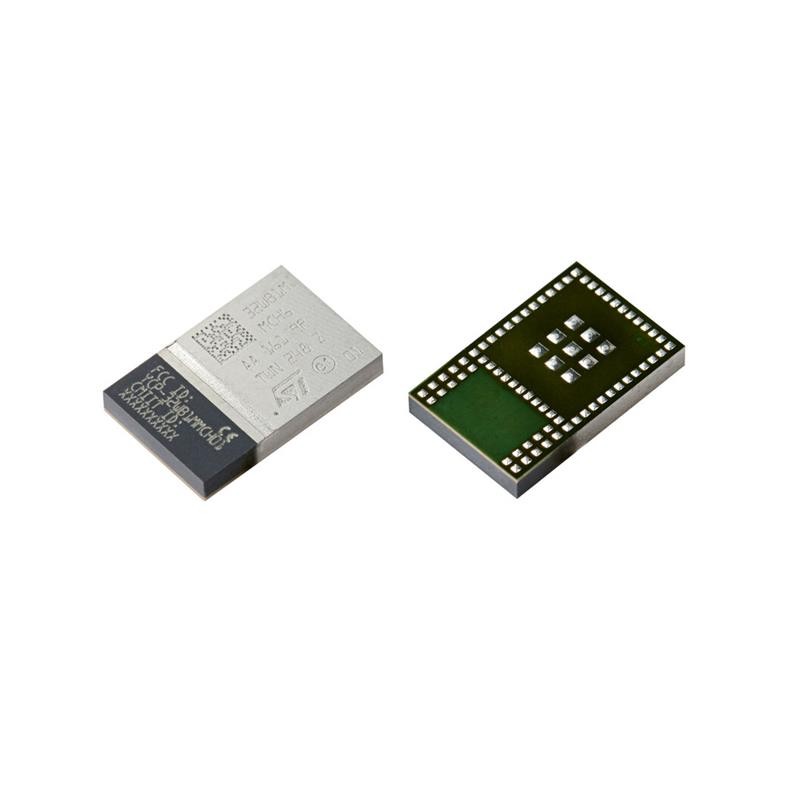 1 pcs : STM32WB1MMCH6TR - IC RF TXRX+MCU BLE 77LGA