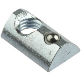 1 Bag of 10 - RS PRO M8 T-Slot Nut Connecting Component, Strut Profile 40 mm, Groove Size 8mm