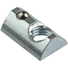 1 Bag of 10 - RS PRO M8 T-Slot Nut Connecting Component, Strut Profile 40 mm, Groove Size 8mm