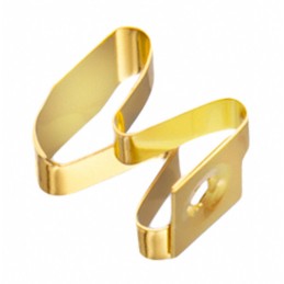 1 pcs : 331141352540 - RFI SHLD FINGER BECU GOLD SOLDER