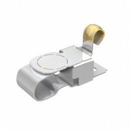 1 pcs : 1551572-5 - RFI SHLD FINGER SS GOLD SOLDER