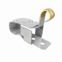 1 pcs : 1551573-5 - RFI SHLD FINGER SS GOLD SOLDER