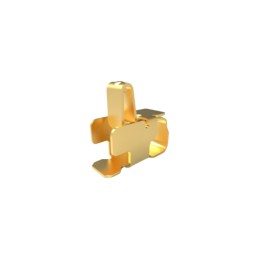1 pcs : 2306454-3 - RFI SHLD FINGER CU GOLD SOLDER