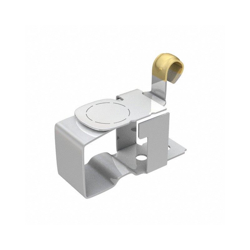 1 pcs : 1551574-5 - RFI SHLD FINGER SS GOLD SOLDER