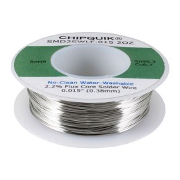1 pcs : SMD2SWLF.015 2OZ - LF SOLDER WIRE 99.3/0.7 TIN/COPP