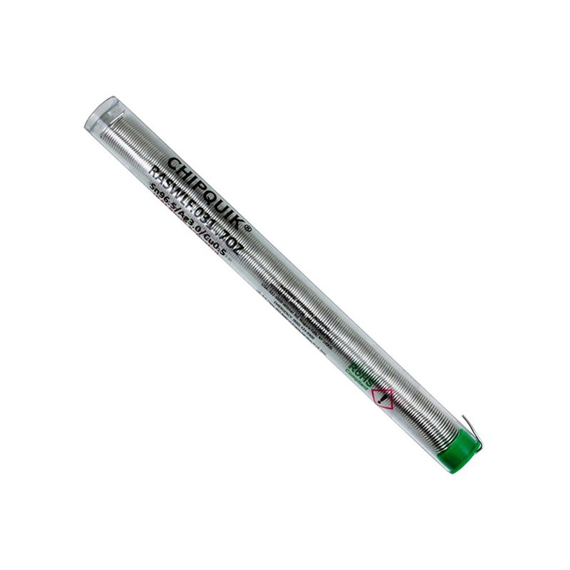 1 pcs : RASWLF.031 .7OZ - LF SOLDER WIRE POCKET PACK 96.5/