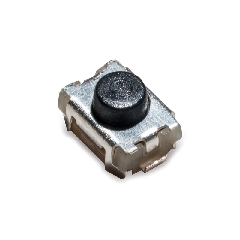 20 pcs - IP40 Grey Button Tactile Switch, SPST 50 mA 2 (Dia.)mm Surface Mount