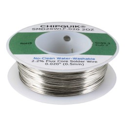 1 pcs : SMD2SWLF.020 2OZ - LF SOLDER WIRE 99.3/0.7 TIN/COPP