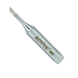 1 pcs : AOT-2C - BEVEL SOLDERING IRON TIP T-2C