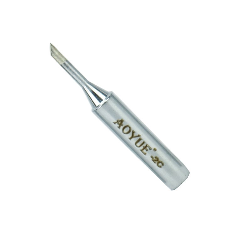 1 pcs : AOT-2C - BEVEL SOLDERING IRON TIP T-2C