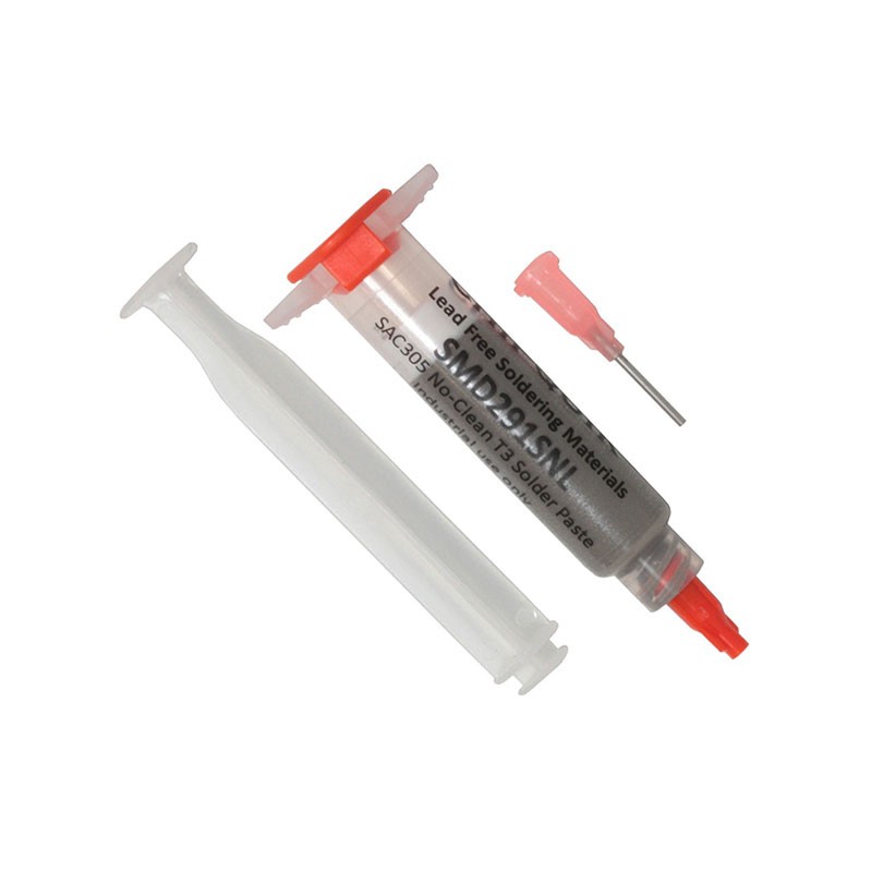 1 pcs : SMD291SNL - SOLDER PASTE NO-CLEAN LF 5CC SYR