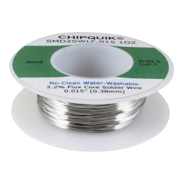 1 pcs : SMD2SWLF.015 1OZ - LF SOLDER WIRE 99.3/0.7 TIN/COPP