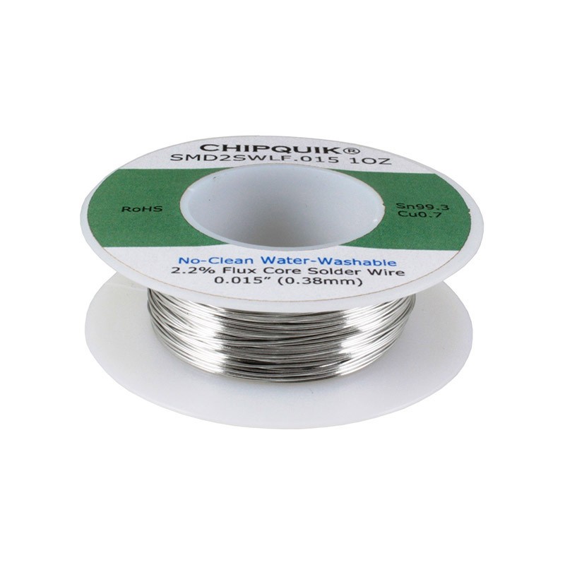 1 pcs : SMD2SWLF.015 1OZ - LF SOLDER WIRE 99.3/0.7 TIN/COPP