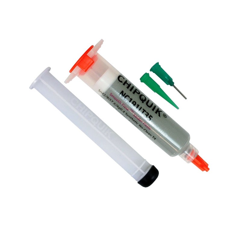 1 pcs : NC191LT35 - SMOOTH FLOW LOW TEMP SOLDER PAST