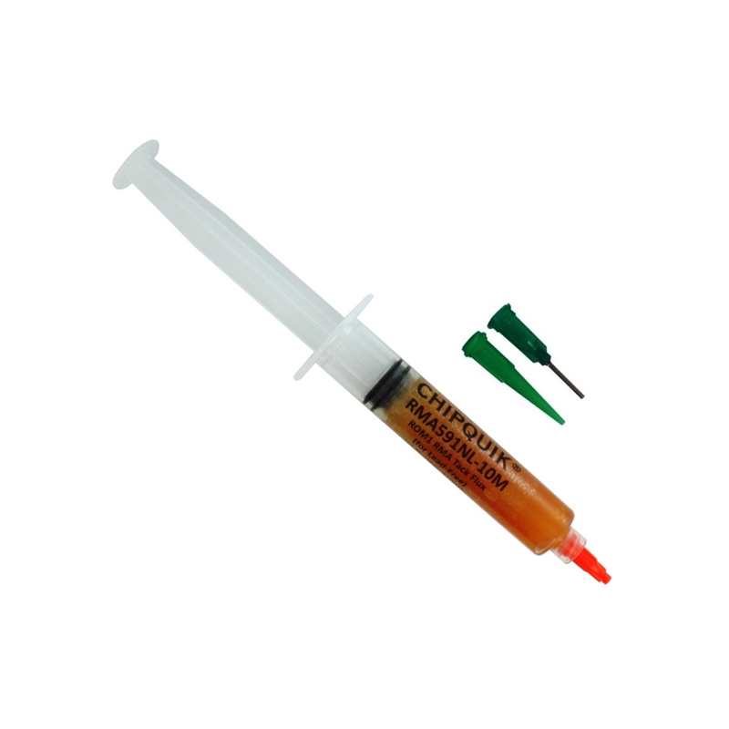1 pcs : RMA591NL-10M - TACK FLUX (FOR LEAD-FREE) W/TIPS