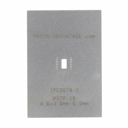 1 pcs : IPC0079-S - MSOP-16 STENCIL