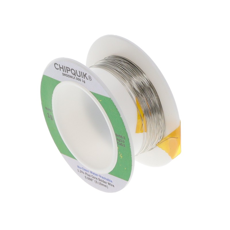 1 pcs : SMDSWLF.006 1G - SOLDER WIRE SN96.5/AG3/CU0.5