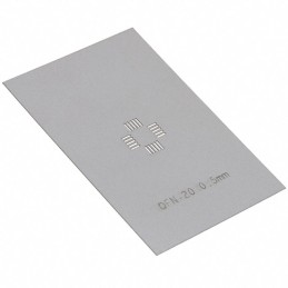 1 pcs : PA0063-S - STENCIL QFN-20 .5MM