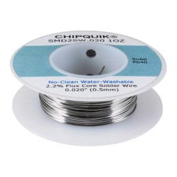 1 pcs : SMD2SW.020 1OZ - SOLDER WIRE 60/40 TIN/LEAD NO-CL