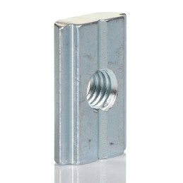 1 Bag of 10 - Bosch Rexroth M6 Sliding Block, Swivel-in Connecting Component, Strut Profile 40 mm, 45 mm, 50 mm, 60 mm, Groove S