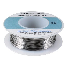 1 pcs : SMD2SW.020 2OZ - SOLDER WIRE 60/40 TIN/LEAD NO-CL