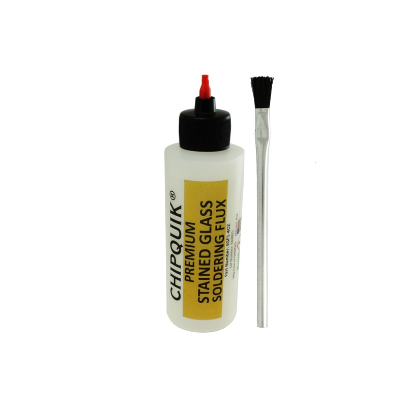 1 pcs : SGF1-4OZ - 4OZ LIQUID ZINC STAINED GLASS SO