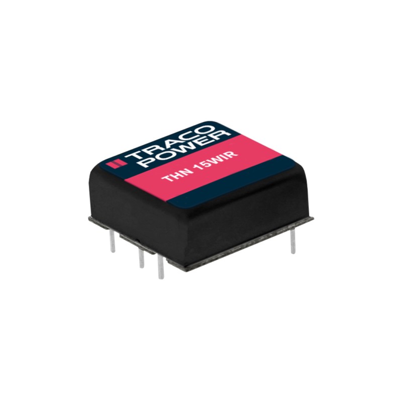 1 Tube of 10 - TRACOPOWER THN 15WIR DC-DC Converter, ±5V dc/ ±1.5A Output, 9 - 36 V dc Input, 15W, PCB Mount, +85°C Max Temp