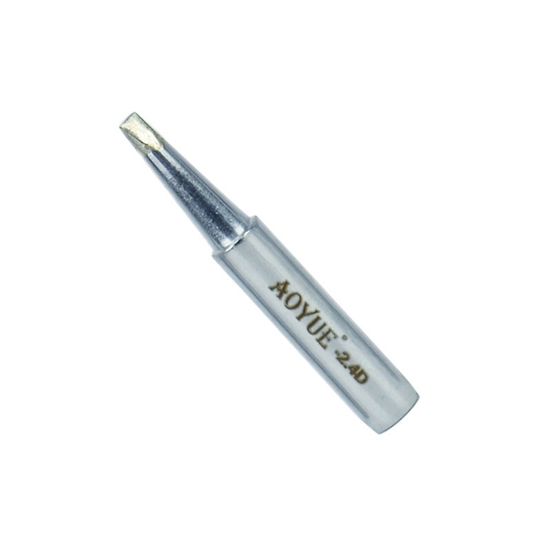 1 pcs : AOT-24D - CHISEL SOLDERING IRON TIP 2.4D