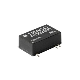 1 Tube of 10 - TRACOPOWER TES 2M DC-DC Converter, 5V dc/ 400mA Output, 21.6 - 26.4 V dc Input, 2W, Surface Mount, +71°C Max
