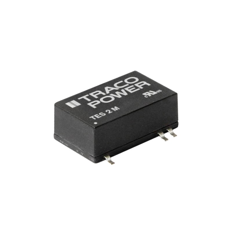 1 Tube of 10 - TRACOPOWER TES 2M DC-DC Converter, 5V dc/ 400mA Output, 21.6 - 26.4 V dc Input, 2W, Surface Mount, +71°C Max