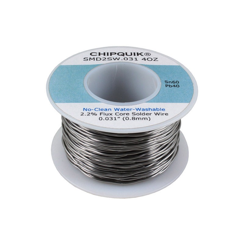 1 pcs : SMD2SW.031 4OZ - SOLDER WIRE 60/40 TIN/LEAD NO-CL