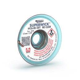 1 pcs : 426-NS-10FT - SUPERWICK - 4 BLUE, STATIC FREE