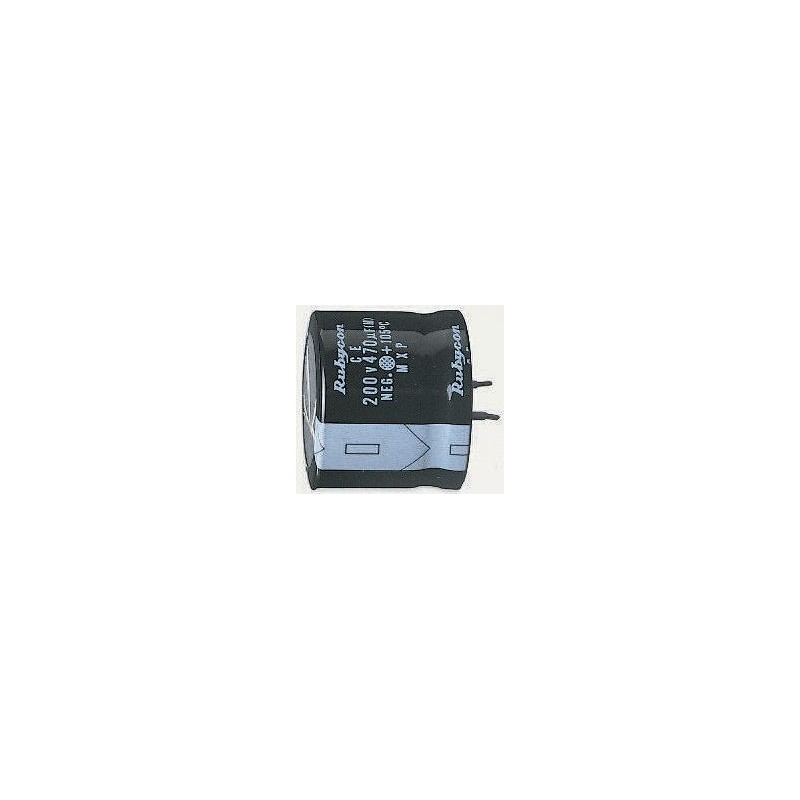 1 pcs - Rubycon 220μF Aluminium Electrolytic Capacitor 400V dc, Snap-In - 400MXG220MEFCSN25X35