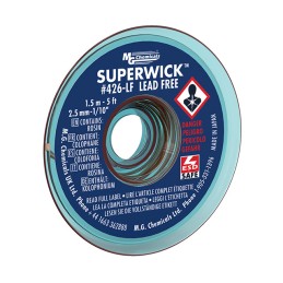 1 pcs : 426-LF - DESOLDER BRAID ROSIN 0.1' 5'