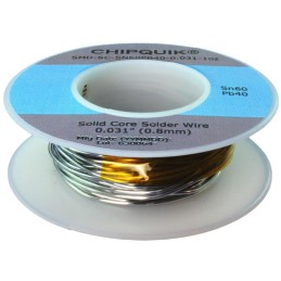 1 pcs : SMD-SC-SN60PB40-0.031-1OZ - SN60/PB40 .031' SOLDER WIRE 1OZ