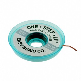 1 pcs : LF-A-10AS - DESOLDER BRAID ROSIN 0.025' 10'