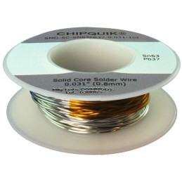 1 pcs : SMD-SC-SN63PB37-0.031-1OZ - SN63/PB37 .031' SOLDER WIRE 1OZ